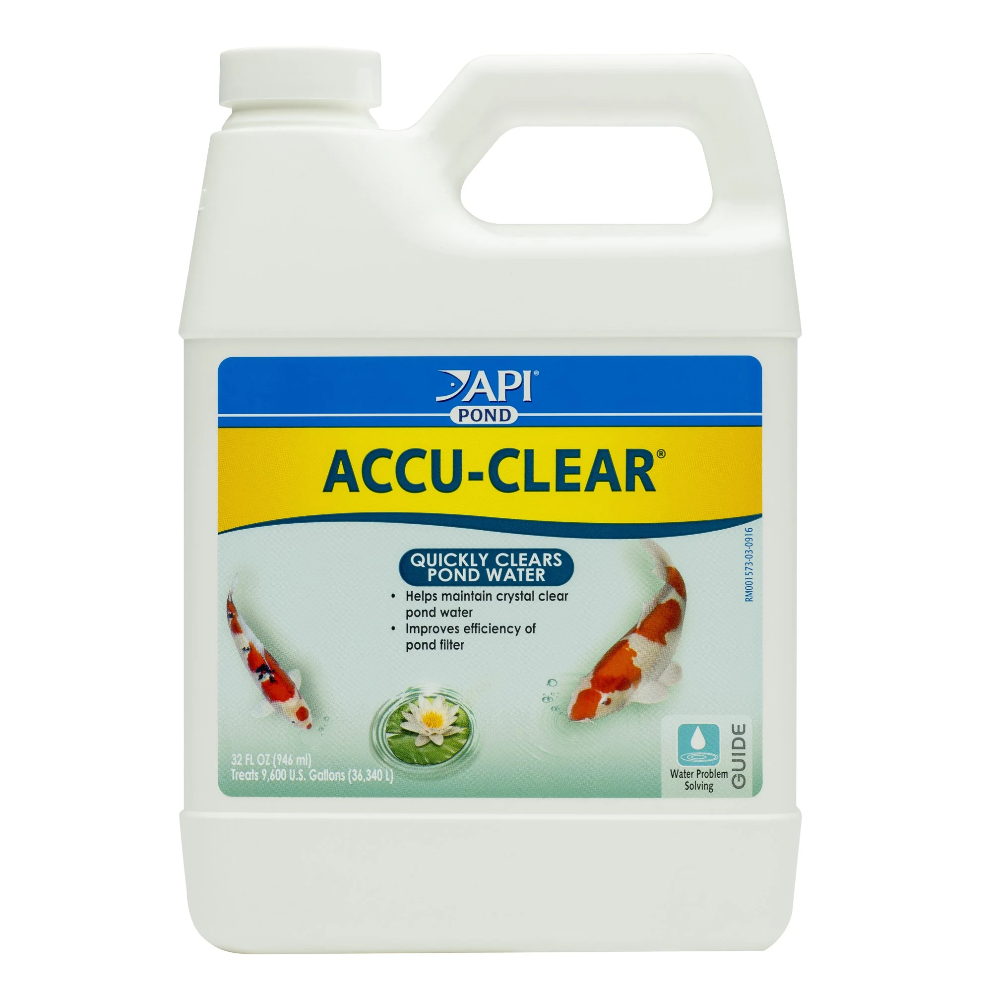 MARS FISHCARE N AMERICA INC. API Pond 32oz Accu-clear — Single Unit