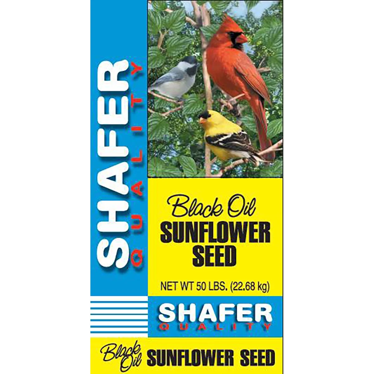 SHAFER SEED COMPANY Sunflower, Shafer Small Black Oil Generic 50lb — Single Unit