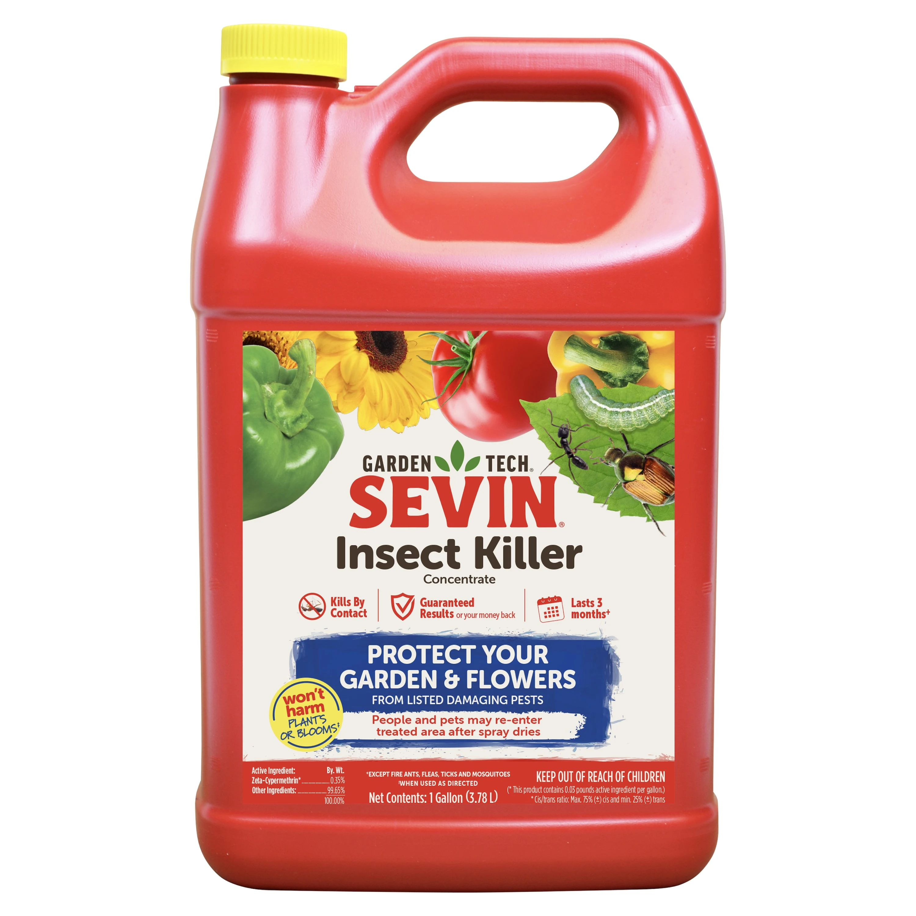 TECH PAC LLC GardenTech 1gal Sevin Insect Killer Zeta-Cypermethrin Concentrate — Single Unit