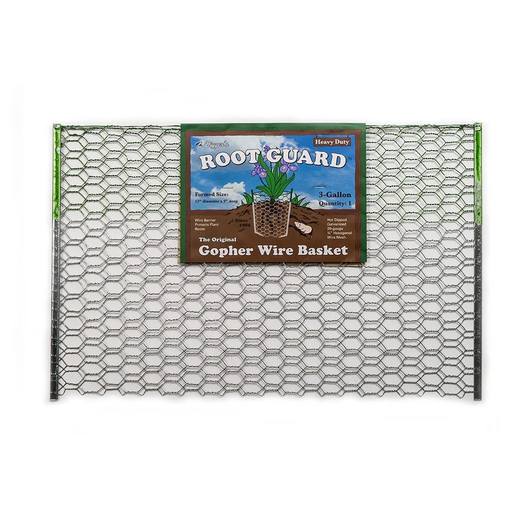 DIGGER'S PRODUCTS DEV. Diggers 3gal Root Guard Gopher Basket — Single Unit
