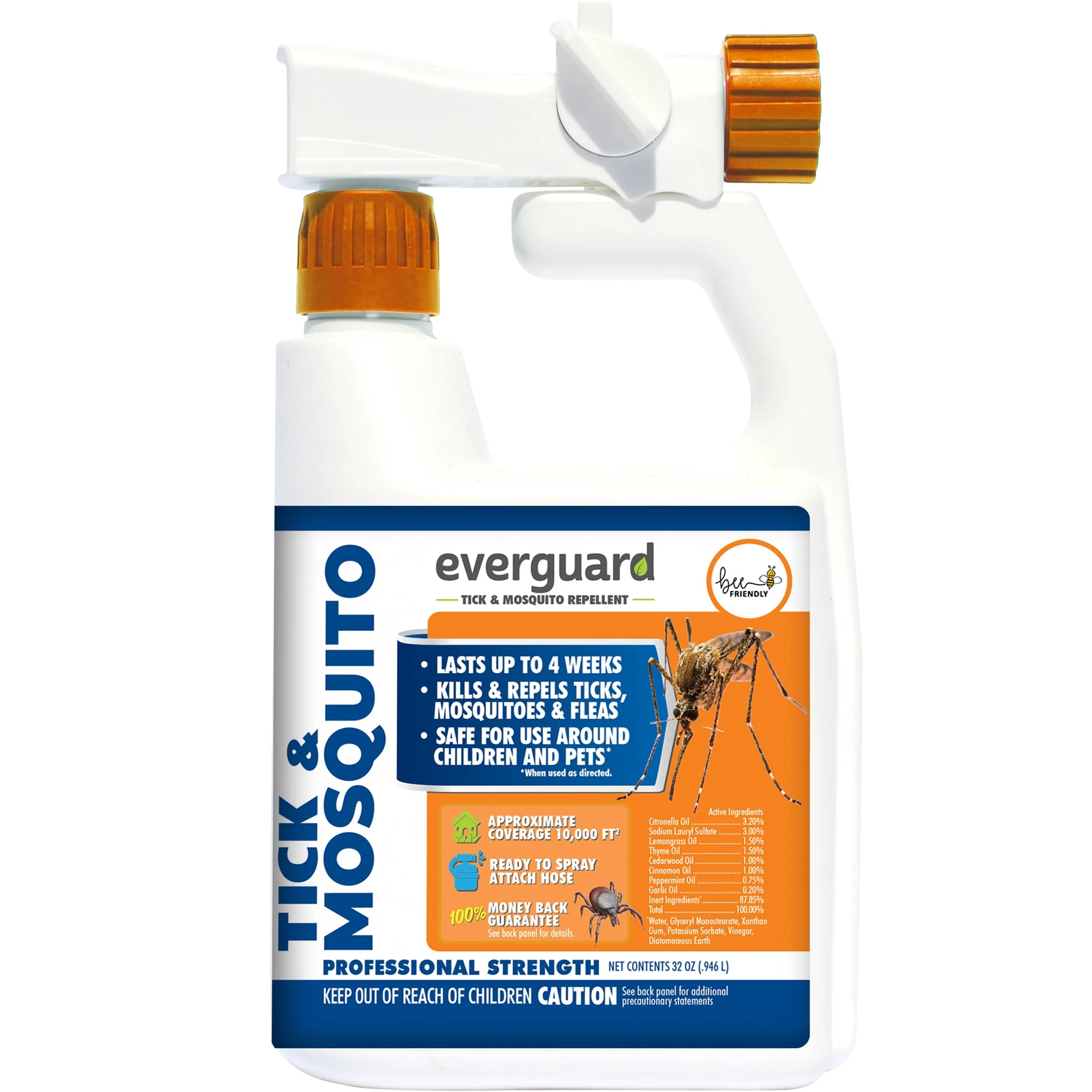 AMERICAN DEER PROOFING INC. Everguard 32oz Tick / Mosquito All Natural Hose End RTS — Single Unit