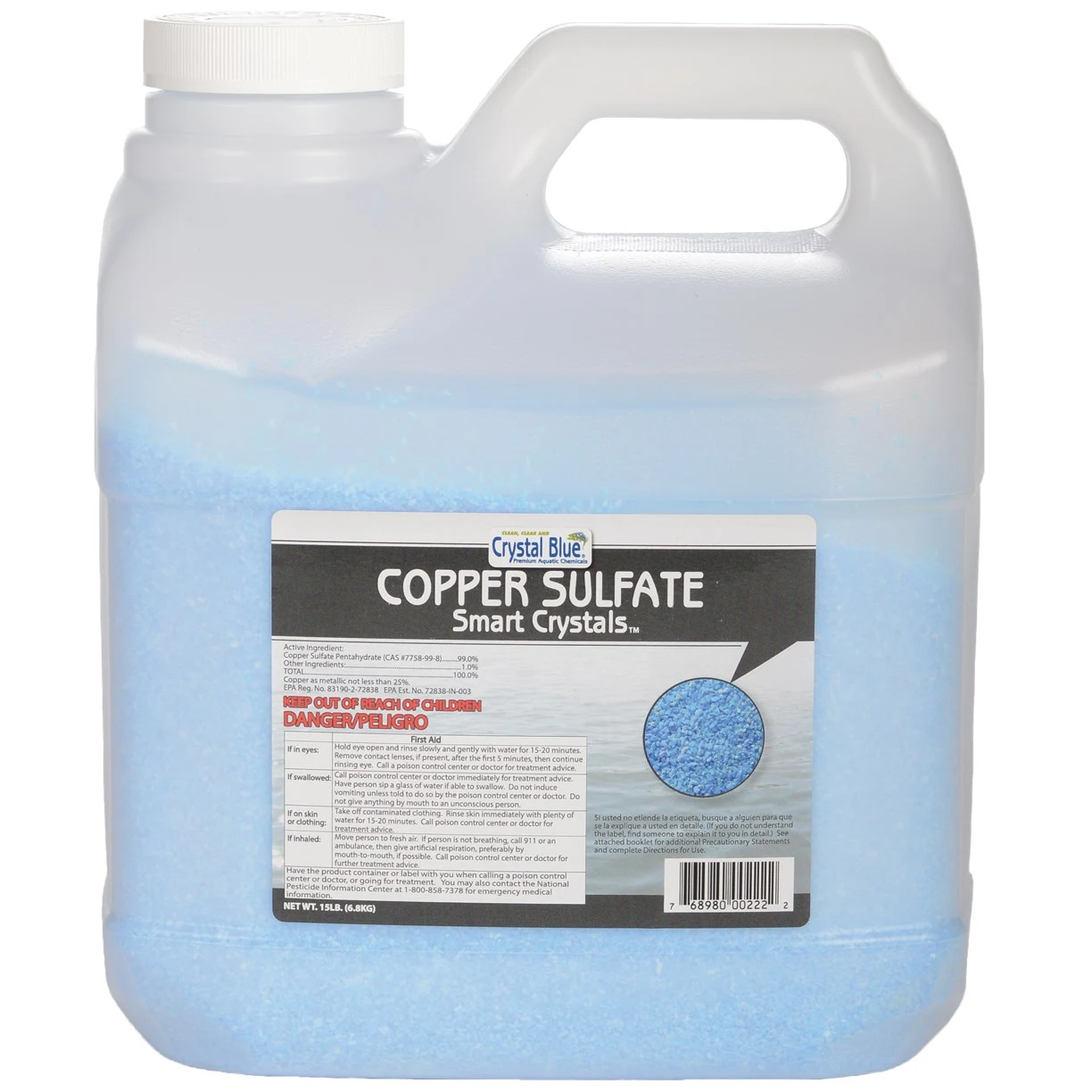 SANCO INDUSTRIES Sanco 15# Copper Sulfate — Single Unit