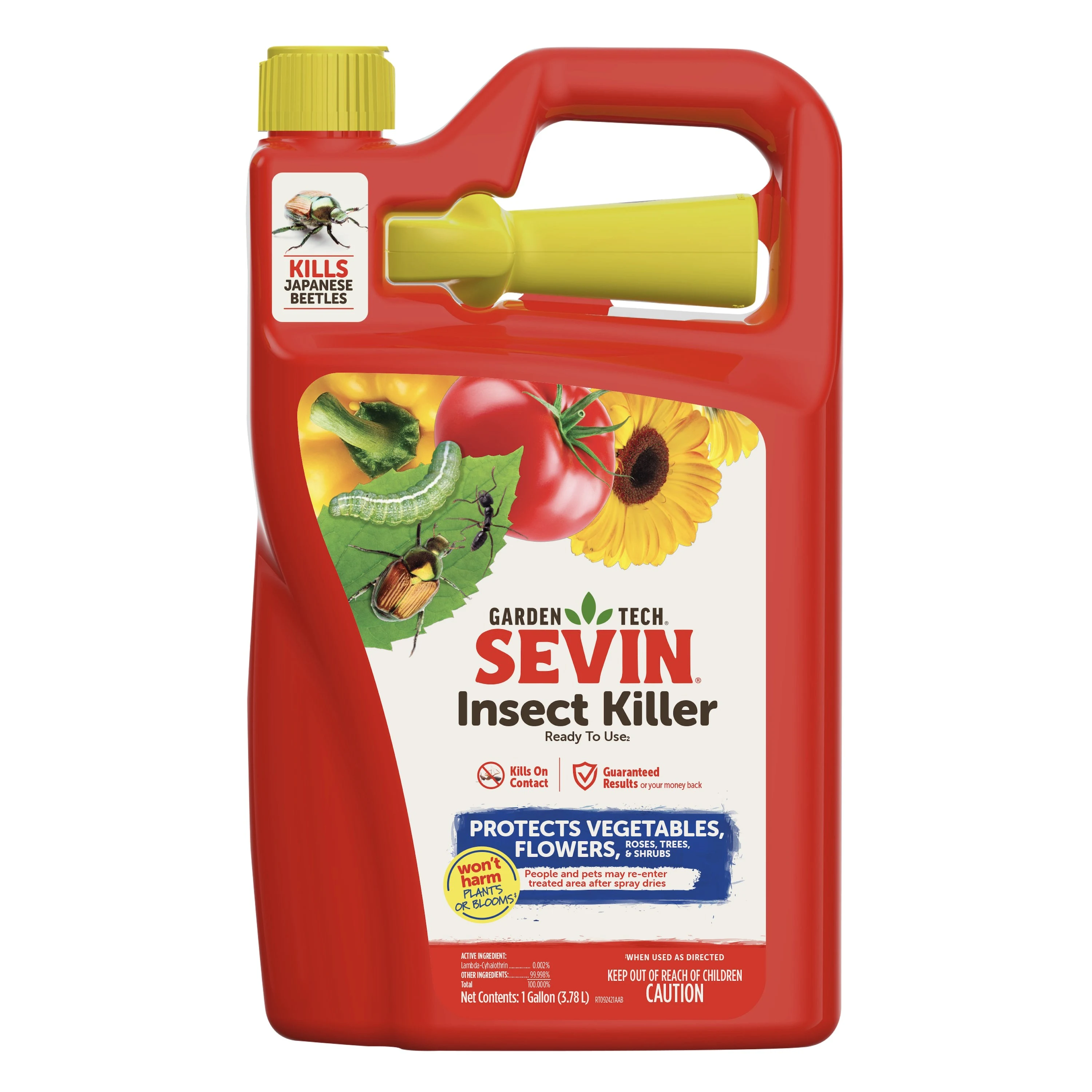 TECH PAC LLC GardenTech 1gal Sevin Insect Killer Lambda-Cyhalothrin Ready to Use — Single Unit