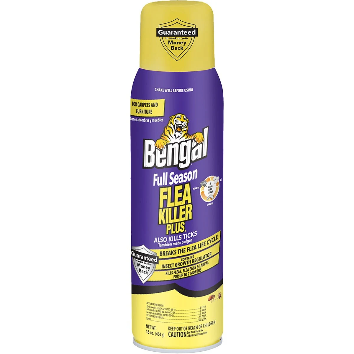 BENGAL PRODUCTS, INC. Bengal 16oz Full Season Flea Killer — Single Unit