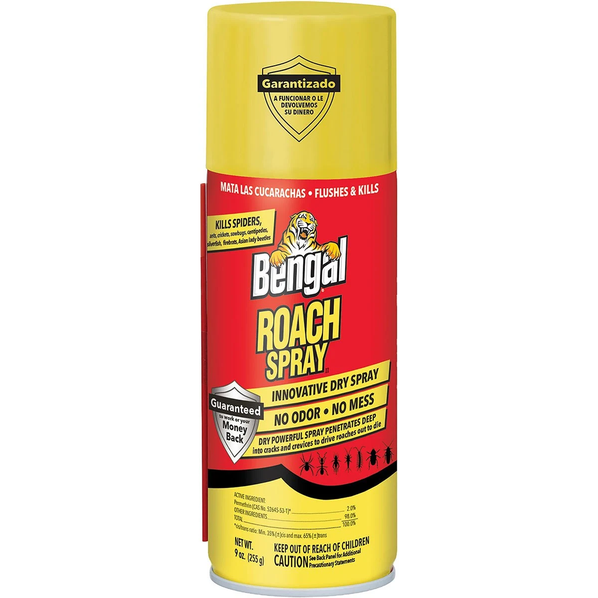 BENGAL PRODUCTS, INC. Bengal 9oz Roach Spray — Single Unit
