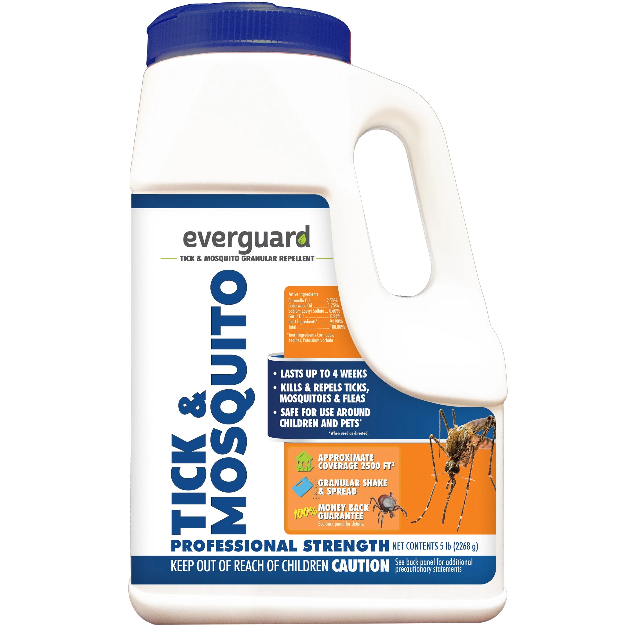 AMERICAN DEER PROOFING INC. Everguard 5# Tick n Mosquito Granular — Single Unit