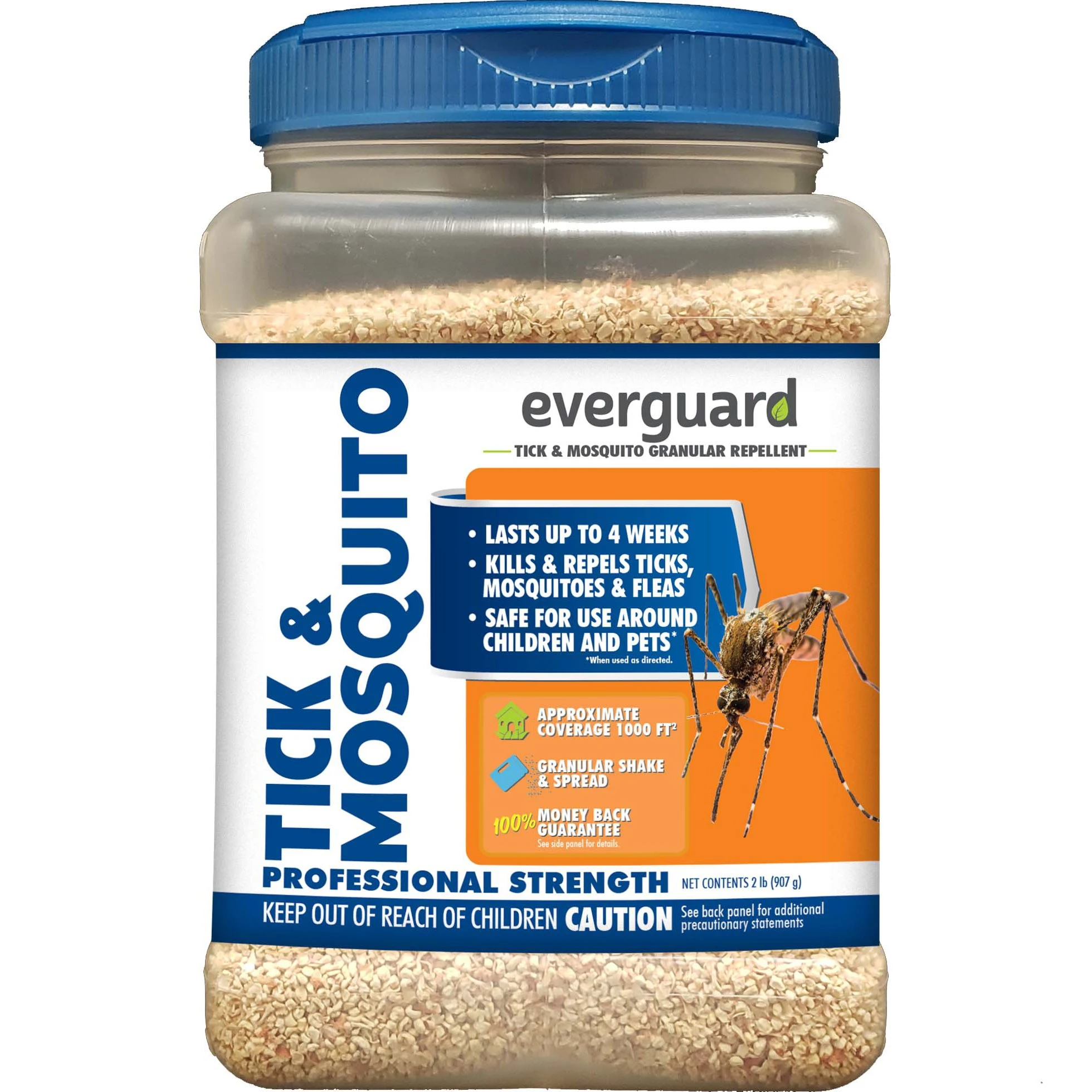 AMERICAN DEER PROOFING INC. Everguard 2# Tick n Mosquito Granular — Single Unit