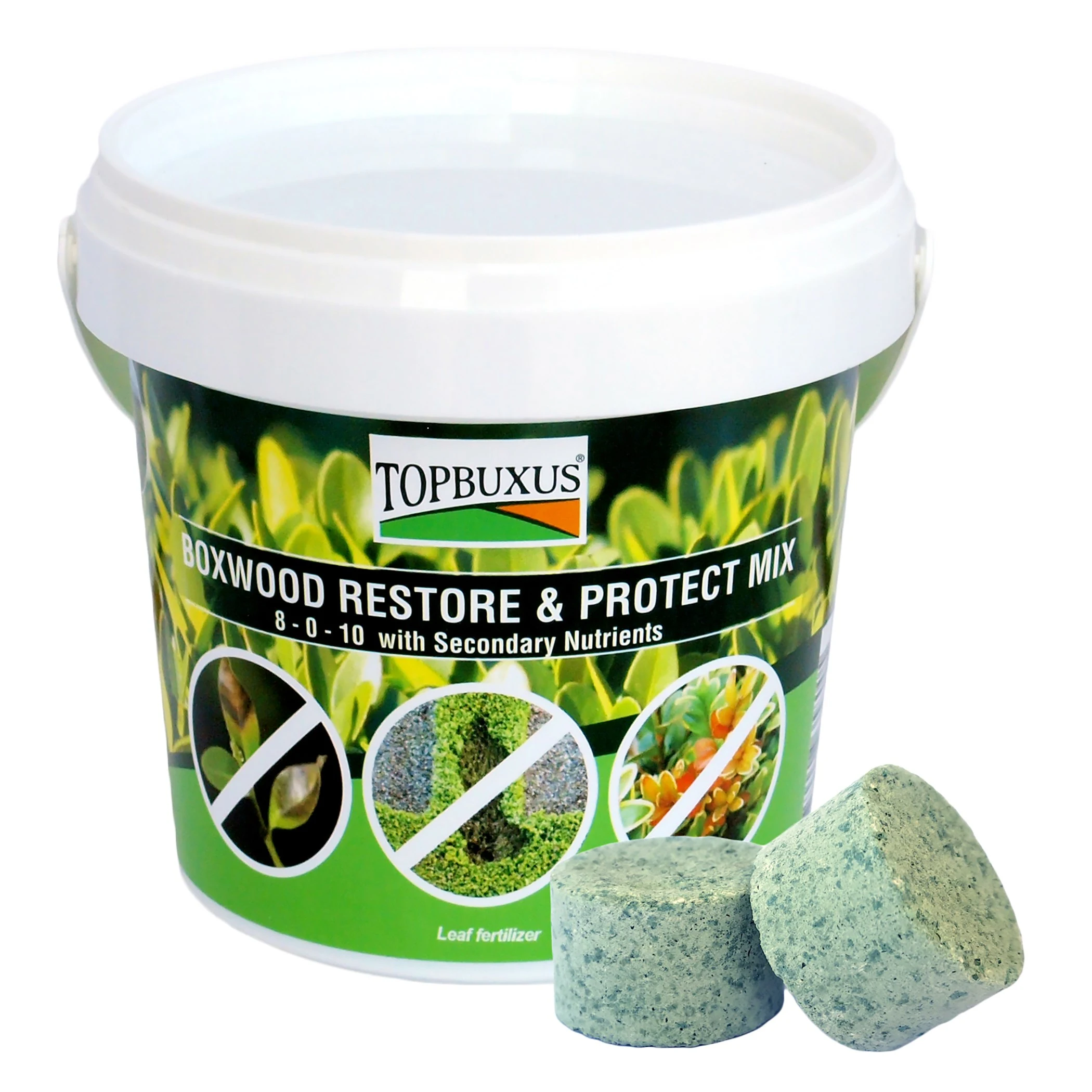 TOPBUXUS 10ct Tabs Green Bucket Boxwood Restore & Protect Mix — Single Unit