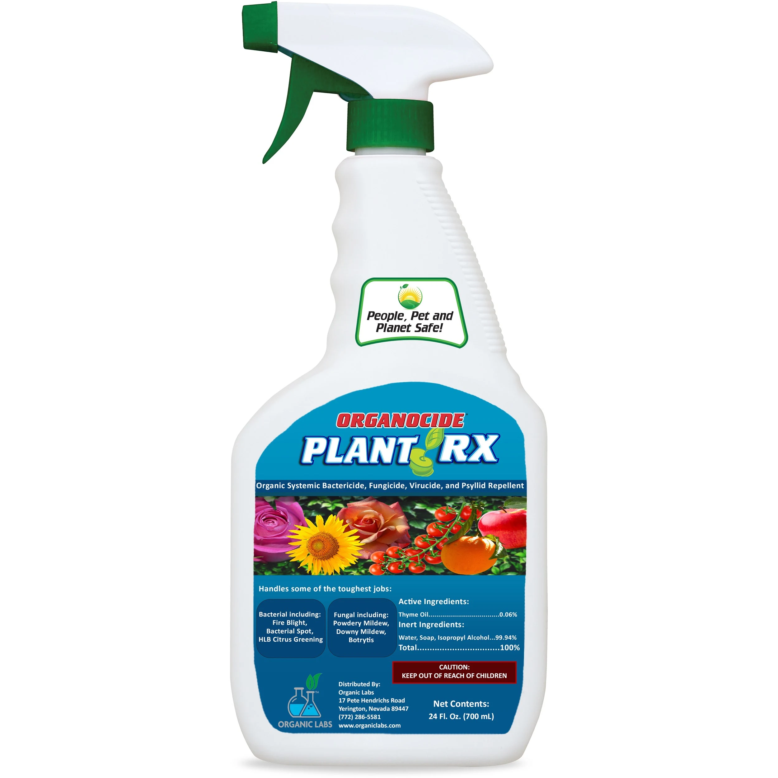 STAR GROUP SOLUTIONS, LLC Organocide 24oz Plant RX Ready To Use — Single Unit