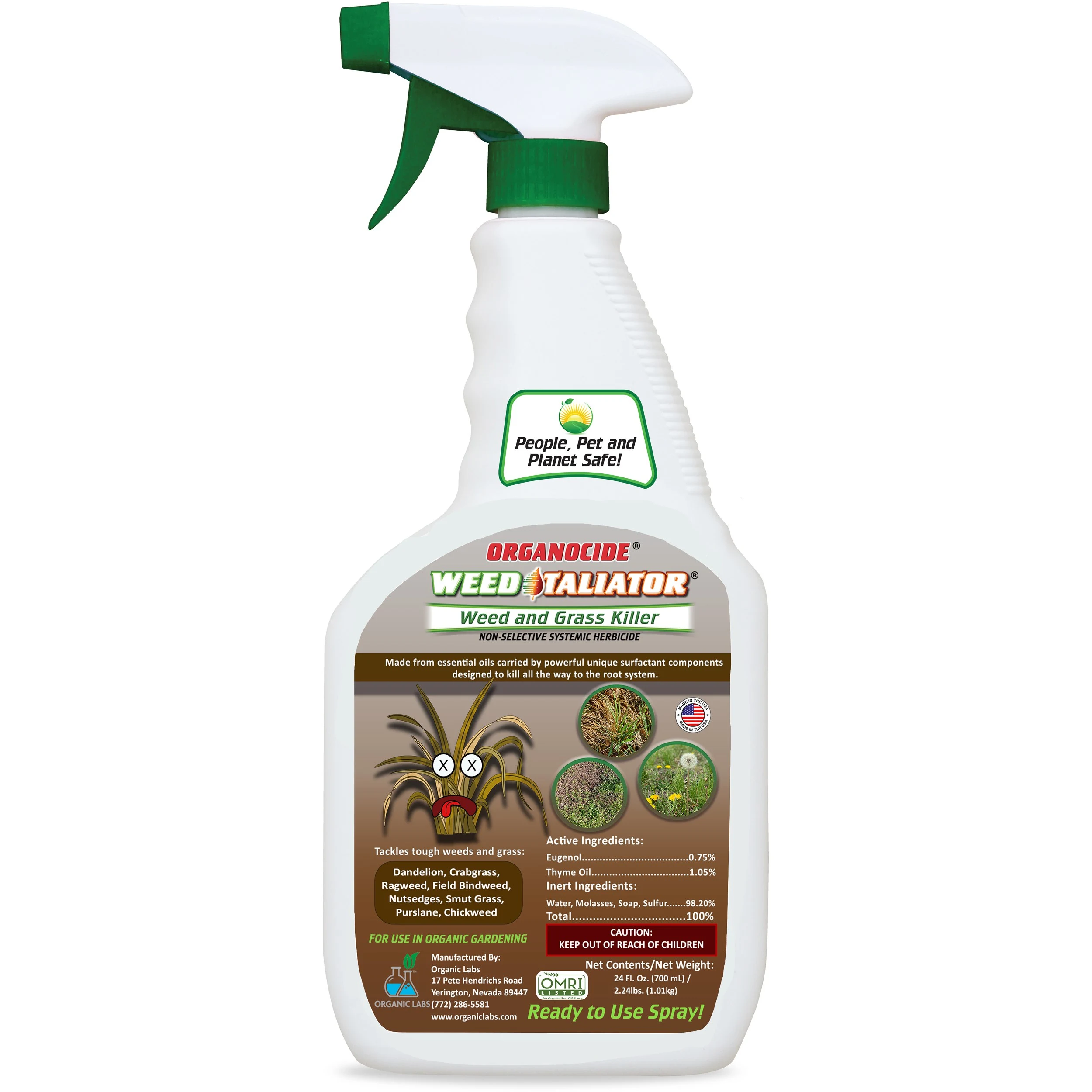 STAR GROUP SOLUTIONS, LLC Organocide 24oz Green Reaper Ready to Use — Single Unit