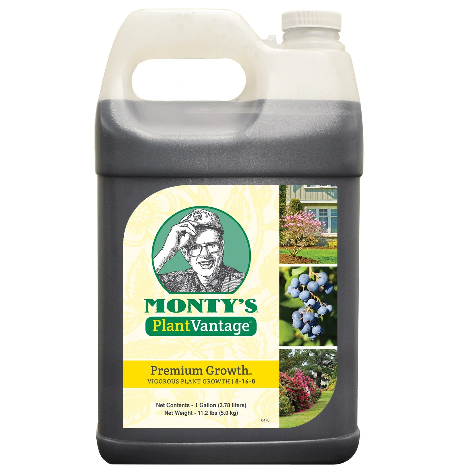 MONTY'S PLANT FOOD, LLC Monty's 1 gal PlantVantage Prem Growth — Single Unit