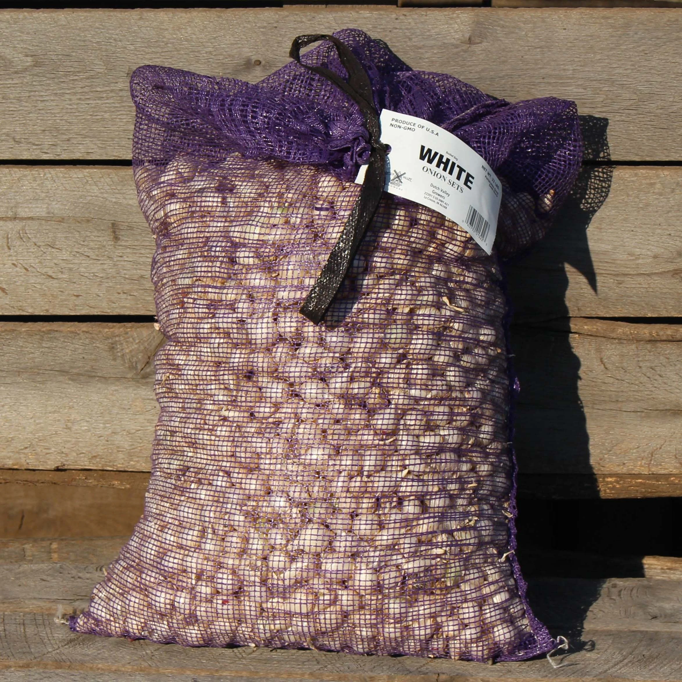 DUTCH VALLEY GROWERS INC DVG Onion Sets White BU 32# — Single Unit