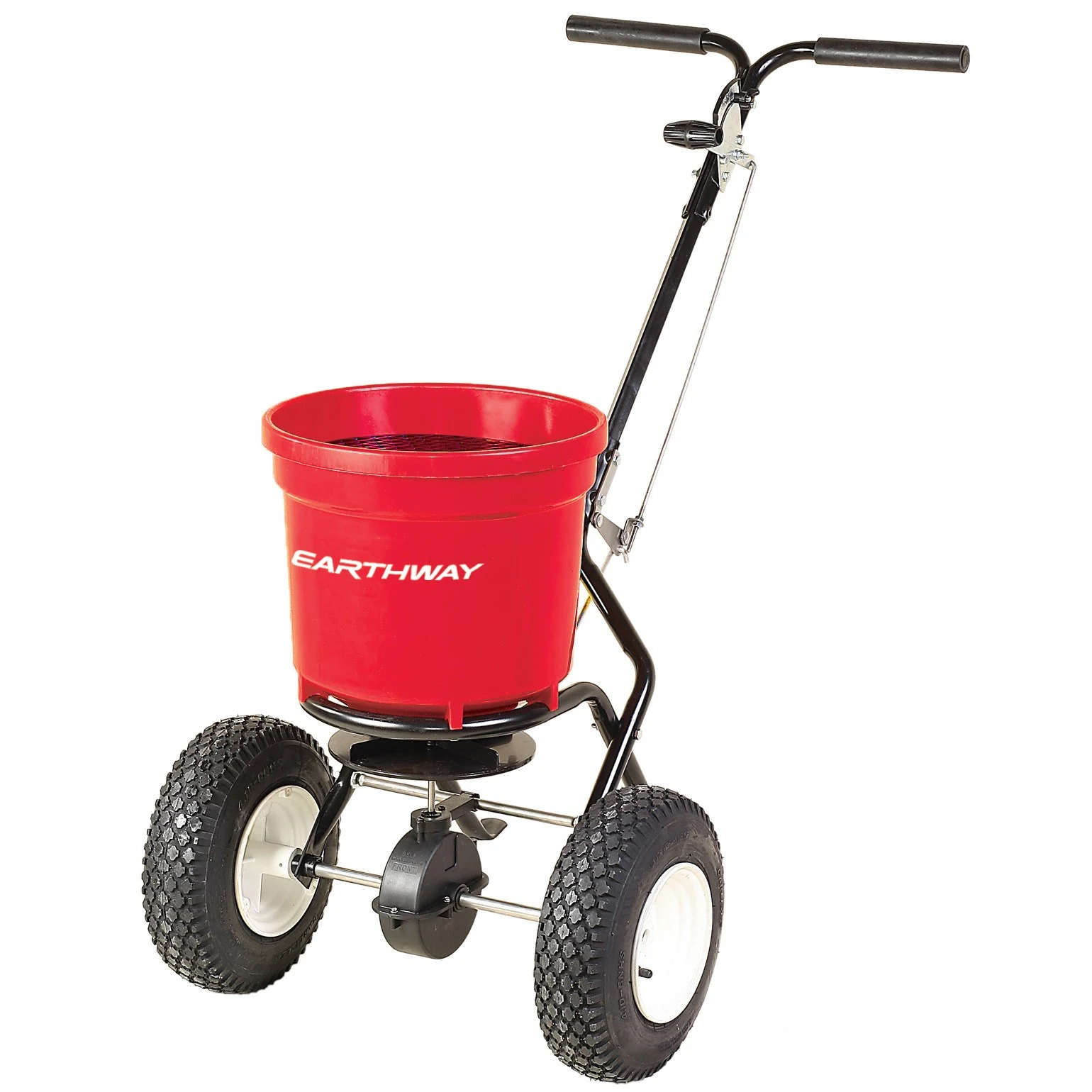 EARTHWAY PRODUCTS Earthway Commercial Spreader Push With Pneumatic Tires — Single Unit