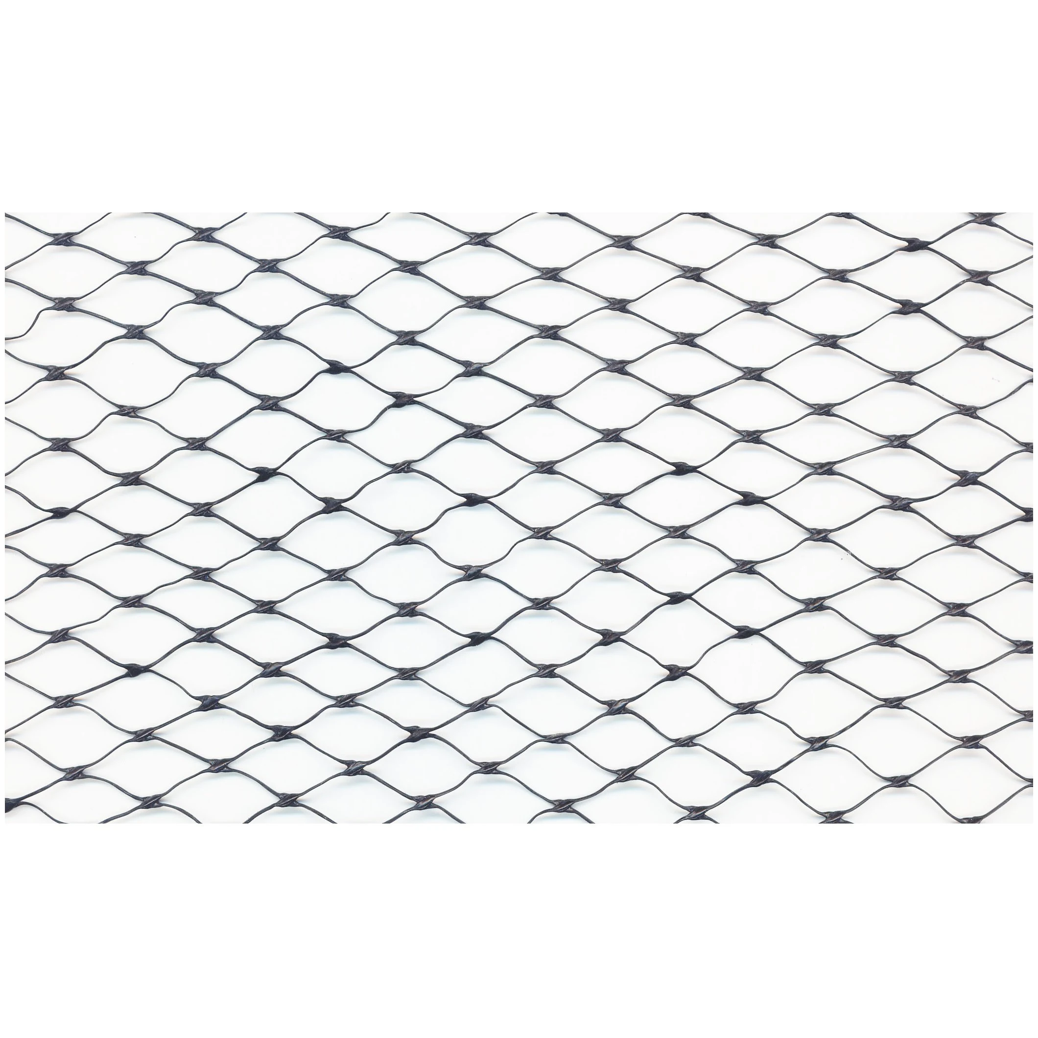 NAITE NET, INC. Greenyard 28'x28' Diamond Mesh Bird Net Folded Black — Single Unit