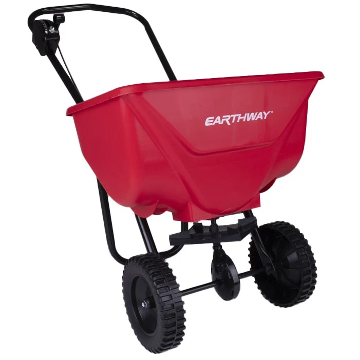 EARTHWAY PRODUCTS Earthway Large Capacity Set Up Broadcast Spreader w/ 8" Wheels — Single Unit