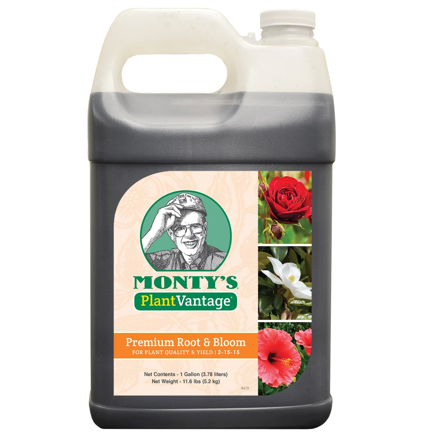 MONTY'S PLANT FOOD, LLC Monty's 1 gal Premium PlantVantage Root Bloom — Single Unit
