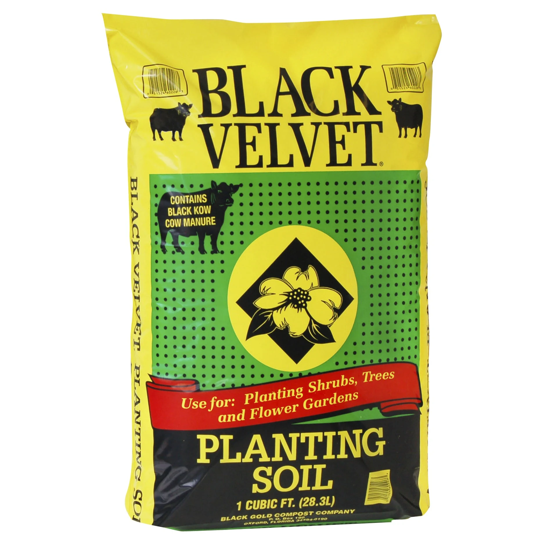 BLACK (GOLD) KOW Black Velvet 1CF Plant Soil — Single Unit