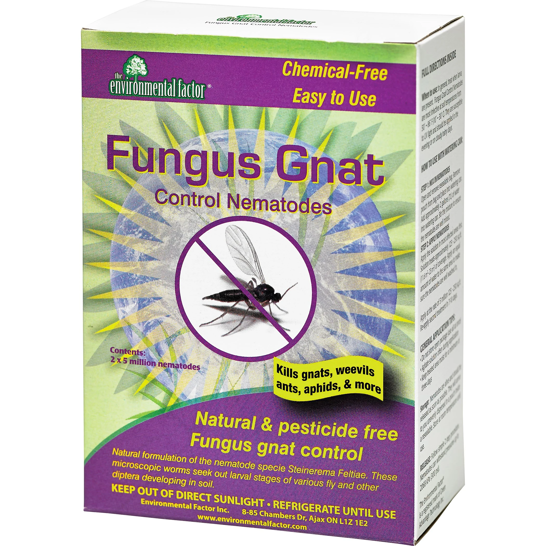The Environmental Factor Enviro Nematodes Fungus Gnat Control — Single Unit