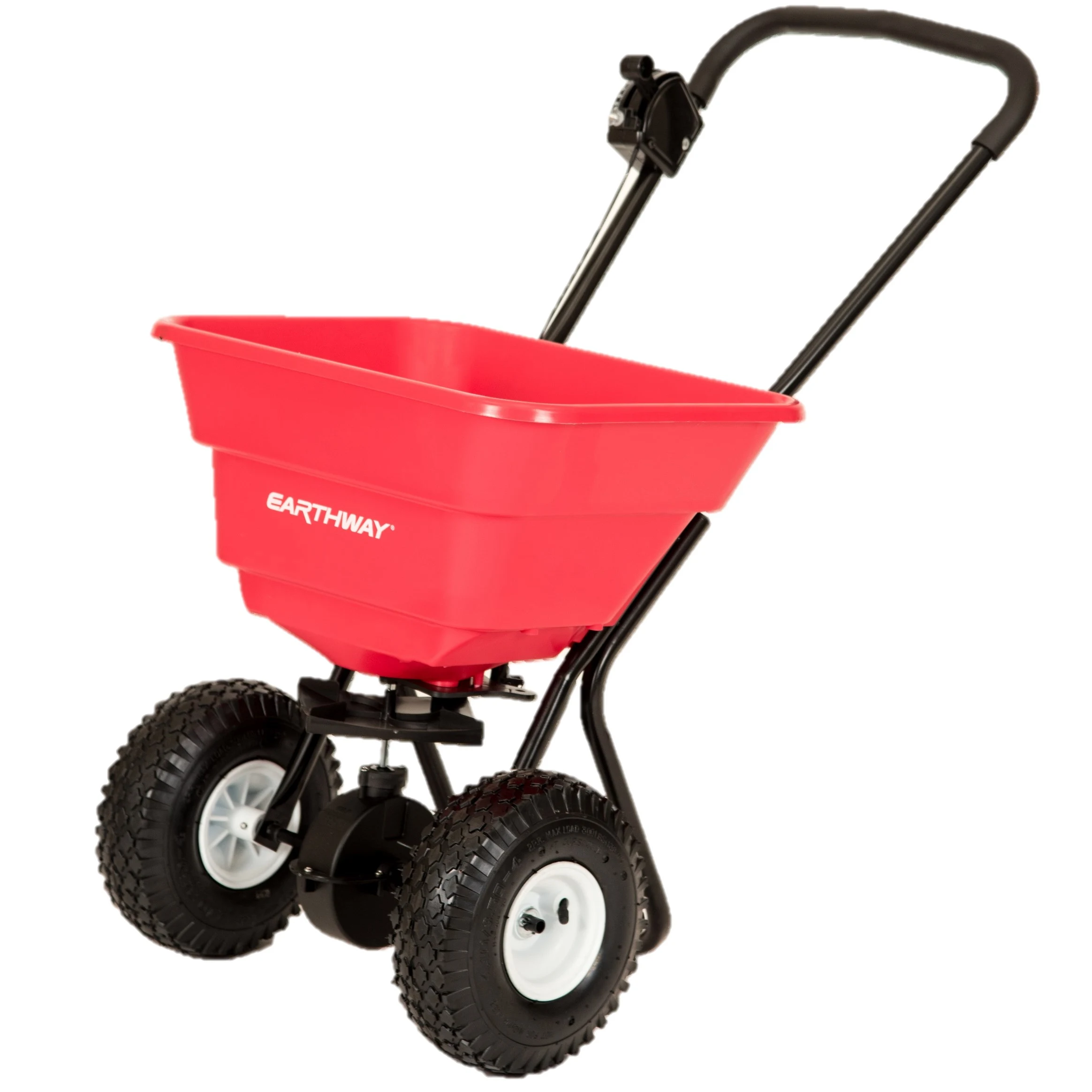 EARTHWAY PRODUCTS Earthway Estate Broadcast Spreader w/ Pneumatic Tires — Single Unit