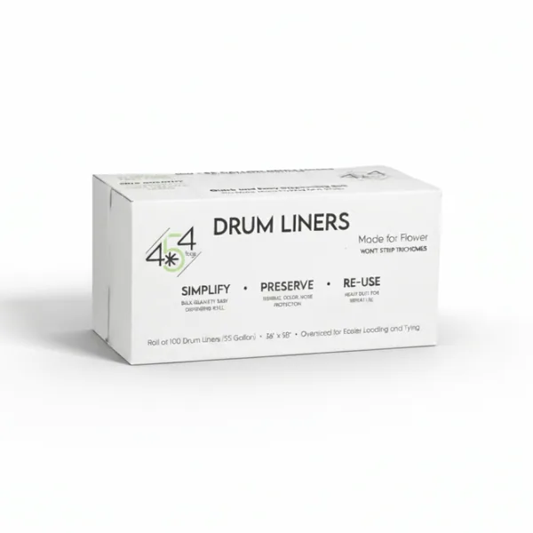 454 Bags 55 Gallon Cannabis Drum Liners – Roll of 100, 36"x58"