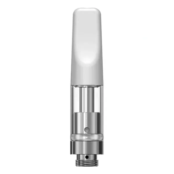 .5ml White Ceramic Cartridge w/ 2mm inlet (1-piece) - Image 2