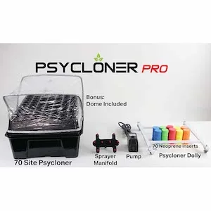 Toledo Indoor Garden 70 Site Psycloner Pro Aeroponic Cloner Machine + BONUS