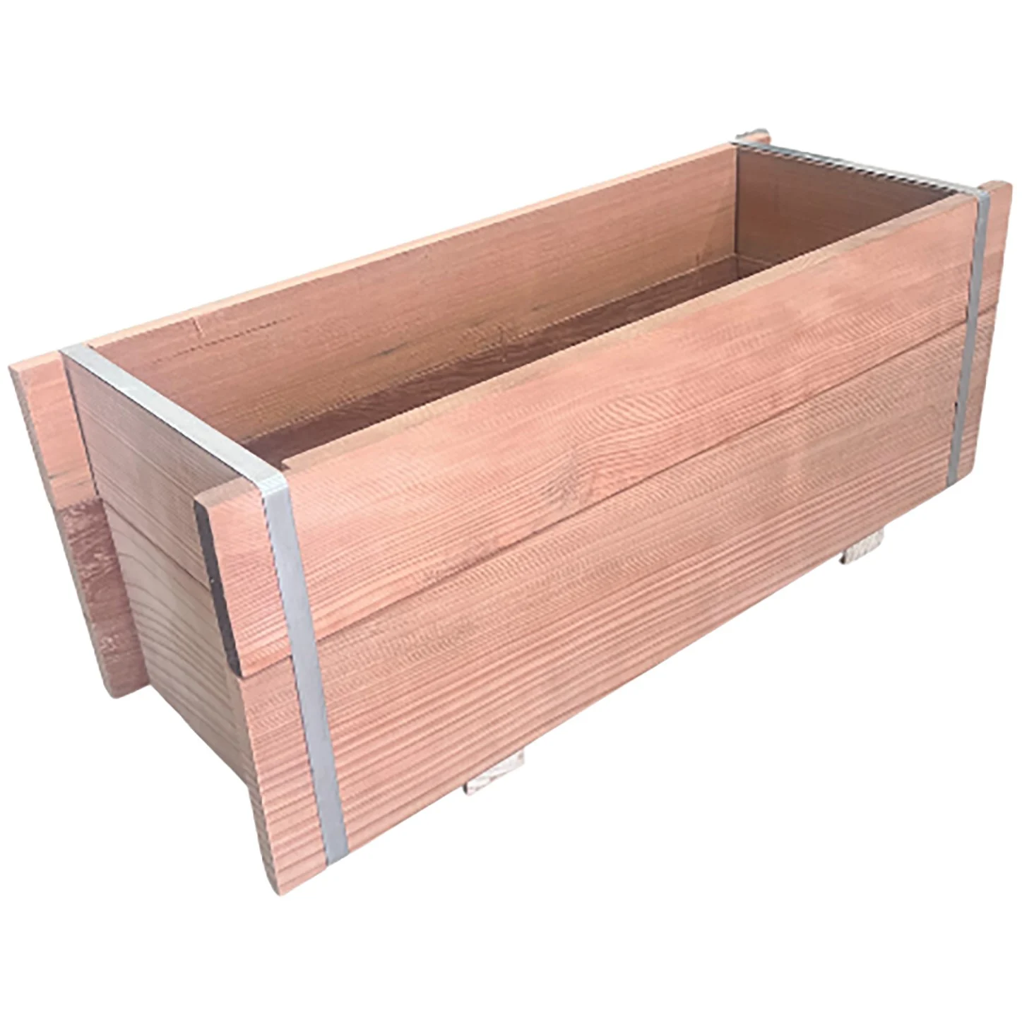 A&G Agricultural A&G 2' Banded Redwood Window Box - Image 2