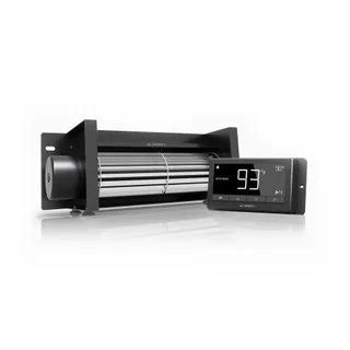 AC Infinity AIRBLAZE T10, Fireplace Blower 10" with Temperature Controller