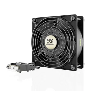 AC Infinity AXIAL LS1238, 120V AC Muffin Low Speed Cooling Fan, 120mm x 120mm x 38mm