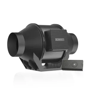 CLOUDLINE A4, Quiet Inline Fan 4" with Speed Controller