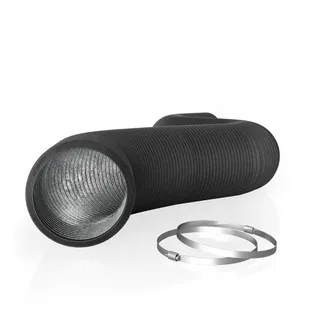 Flexible Ducting 8", Durable Four-Layer Aluminum 25' Long