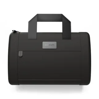 Smell Proof Handbag, Black, with 900D Nylon Fabric and Carbon Filter Lining