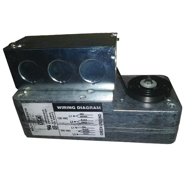 Acme Motor and Linkage Kit. Fits Single and Double Panel Shutters. Replaces Product Numbers ACMEMKCAM-3 and ACMEMKCAM #230-3. Acme description is MKCAM-C 115/1 50/60 - Image 2