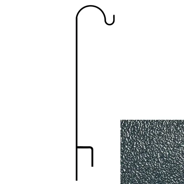 AGW 65"x12" Short Single Shepherd Hook Sapphire - Image 2