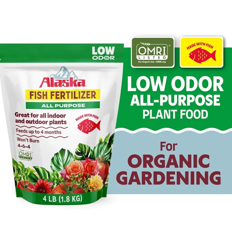 Alaska 4 lbs All Purpose Plant Food 4-6-4 - Image 2