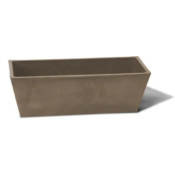 Algreen Valencia 14"x6"x6" Window Planter Concrete - Image 2