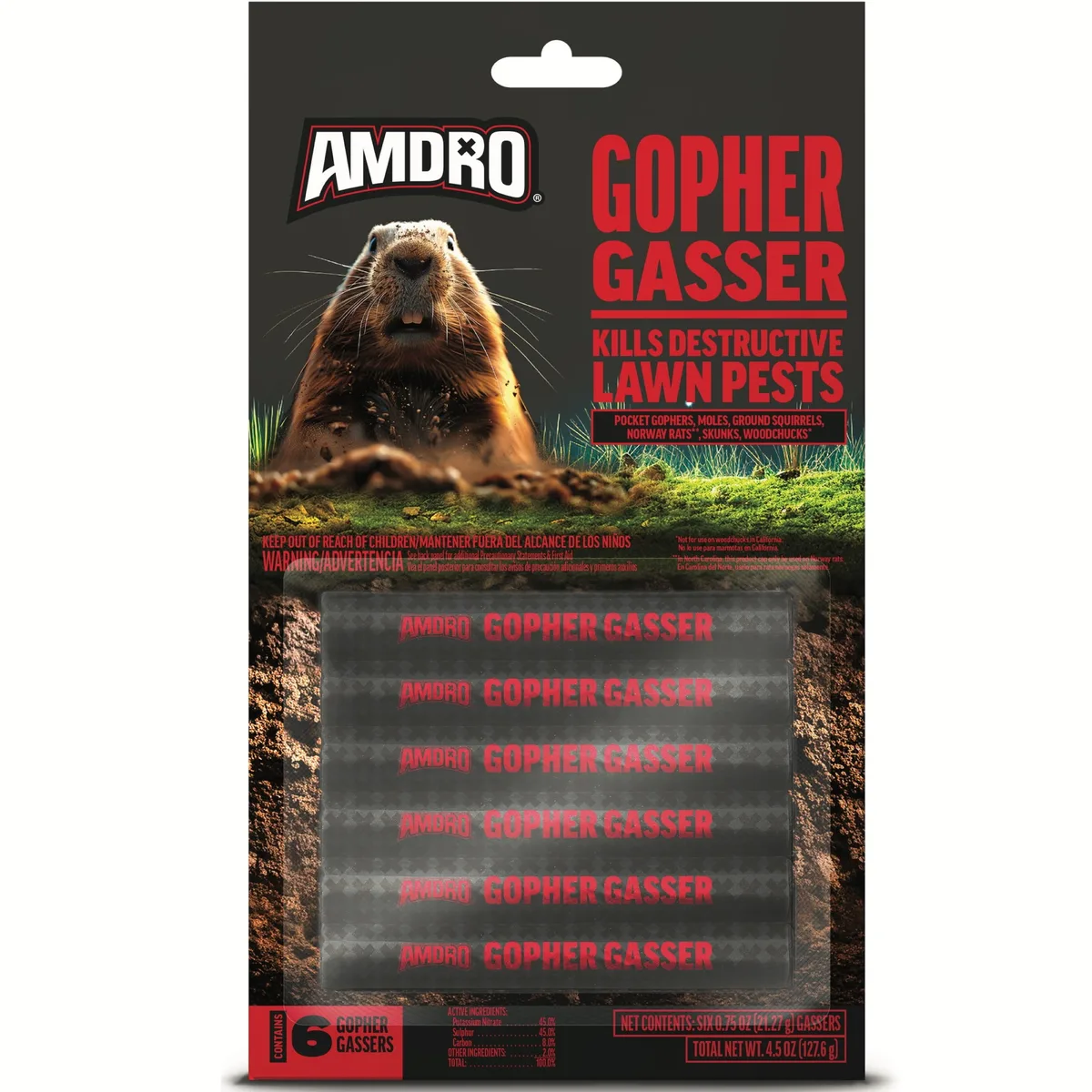 Amdro 6pk Gopher Gasser - Image 2