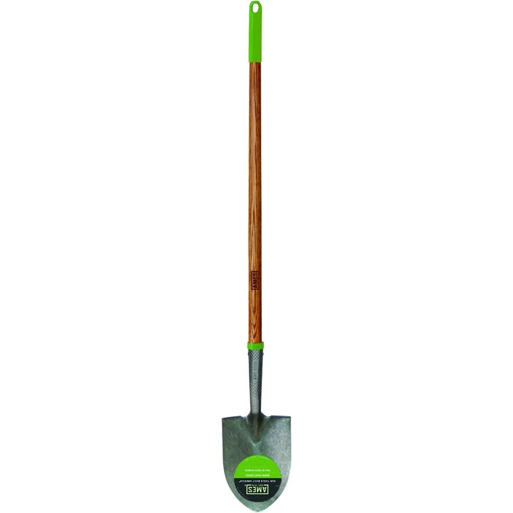 Ames Floral Long Handle Round Point Shovel - Image 2
