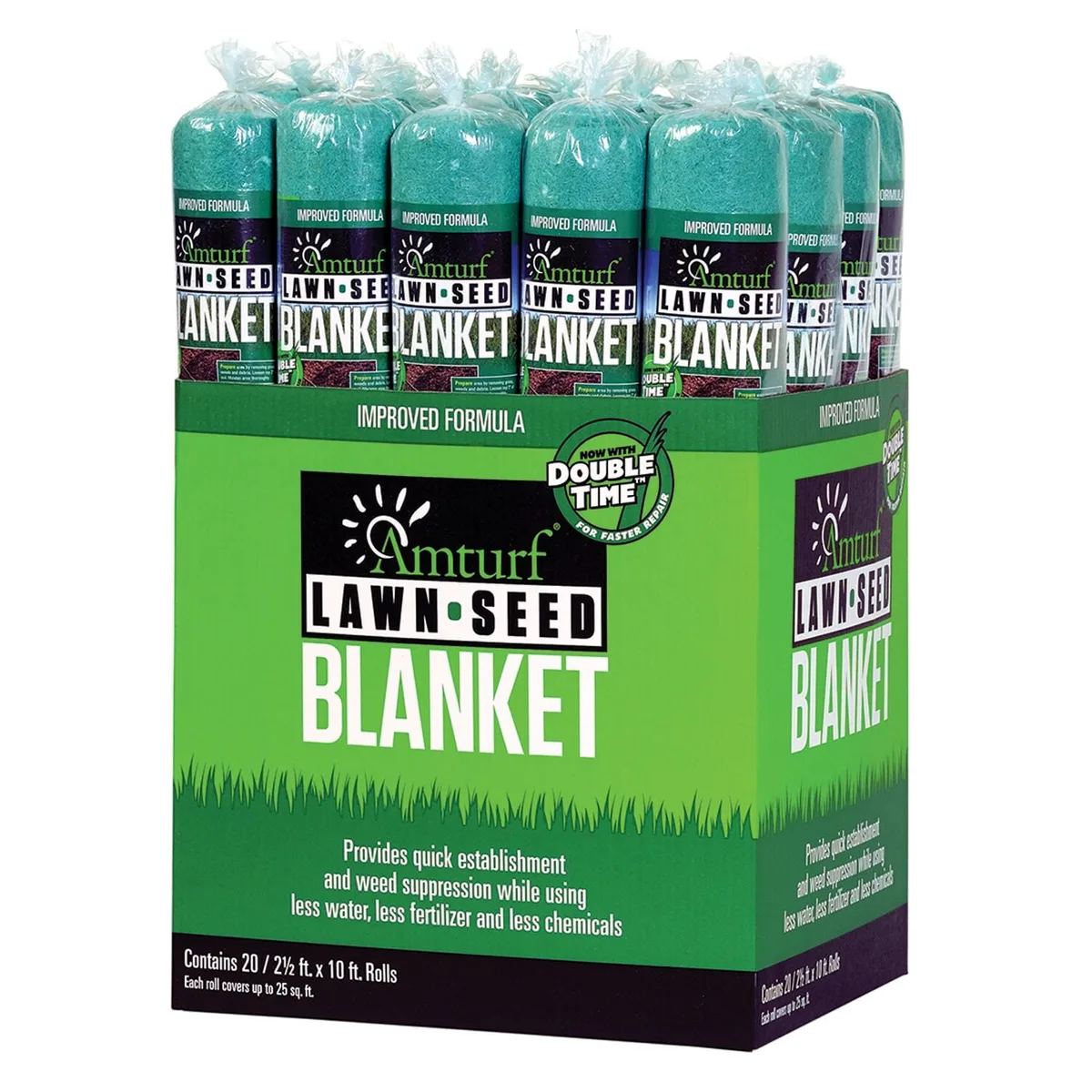 Amturf 25sf Sun/ Shade Central Lawn Seed Blanket - Image 2