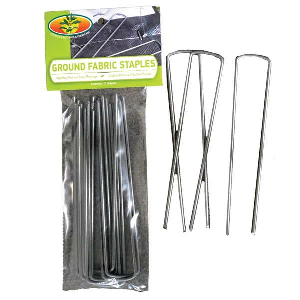ANF 100ct Box 6" Fabric Staples Steel