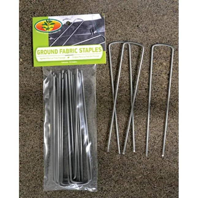 ANF 10pk 6" Fabric Staples Steel - Image 2