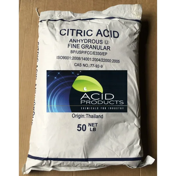 AP Citric Acid Gran 50 Lb