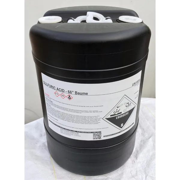 AP Sulfuric Acid 66 Baume (93%) 15Gl No Return Drum 225Lb