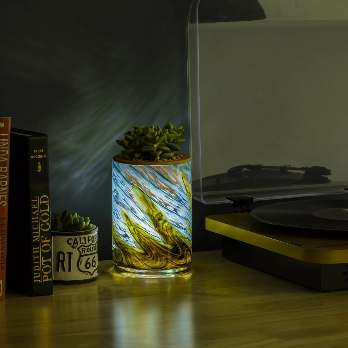 APM 4.5" Assorted LED Self Watering Pot - Image 2