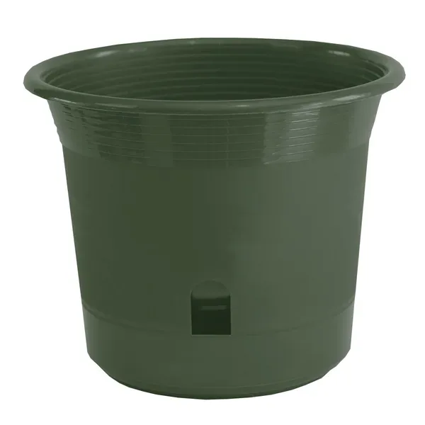 Apollo 8" Eezy Gro Self Watering Planter Olive
