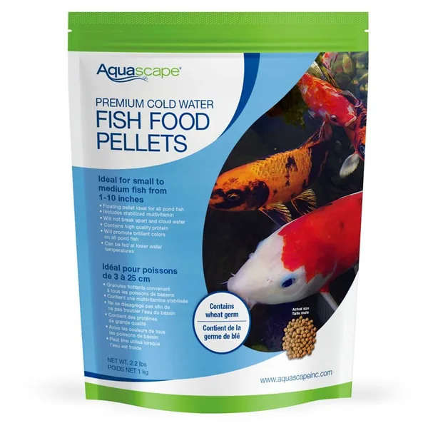 Aquascape 2.2 lbs Cold Water Fish Food Pellets