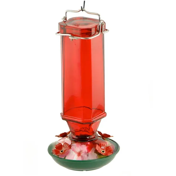 Audubon 16oz Vintage Glass Hummingbird Feeder - Image 2
