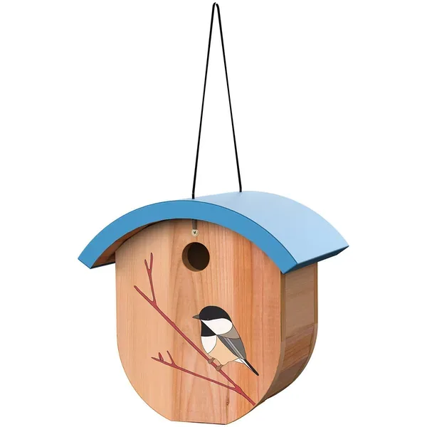 Audubon Limited Edition Eggpicnic Wren & Chickadee Houses - Image 2