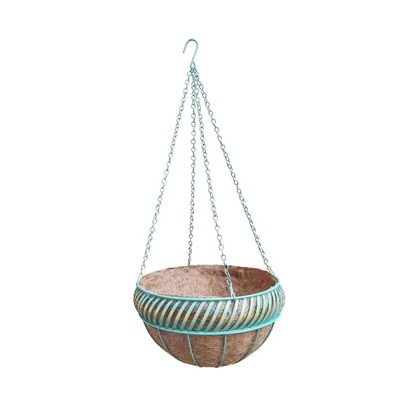 Austram 14'' Venetian Hanging Basket White - Image 2