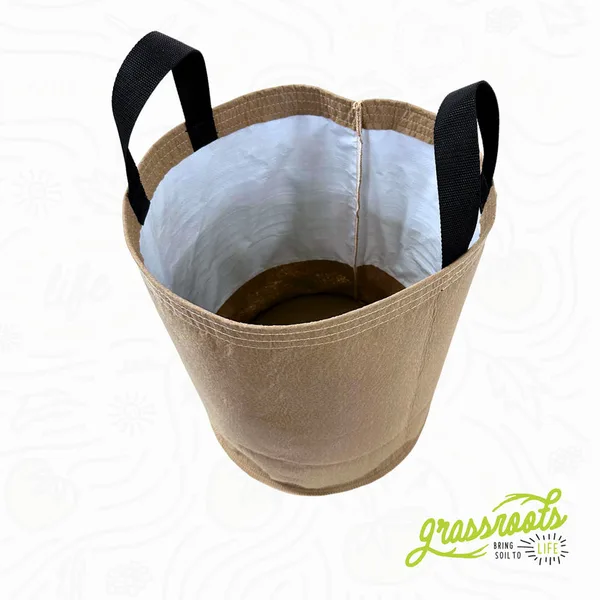 AutoPot Grassroots 13 gal Living Soil Pot with Handles - Image 2